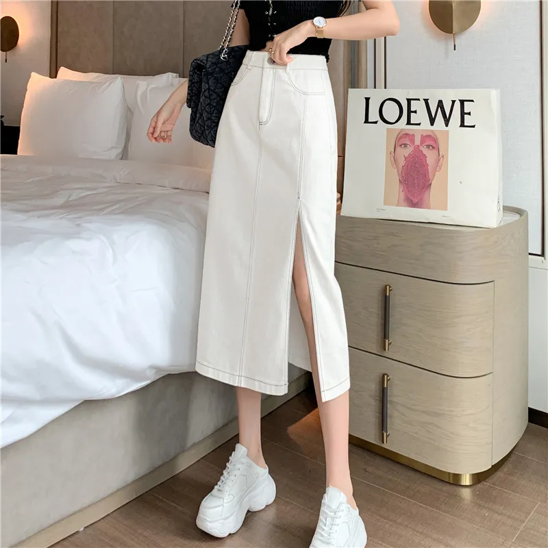 HTHK Casual Long Skirts Women's-9