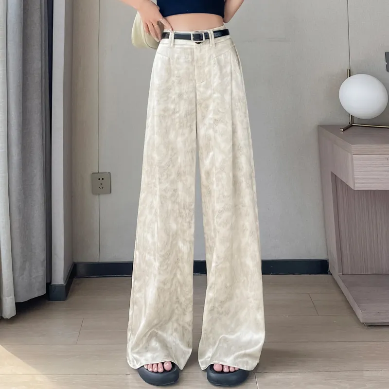 HTHK Casual Pants Women's Apricot/Black-1