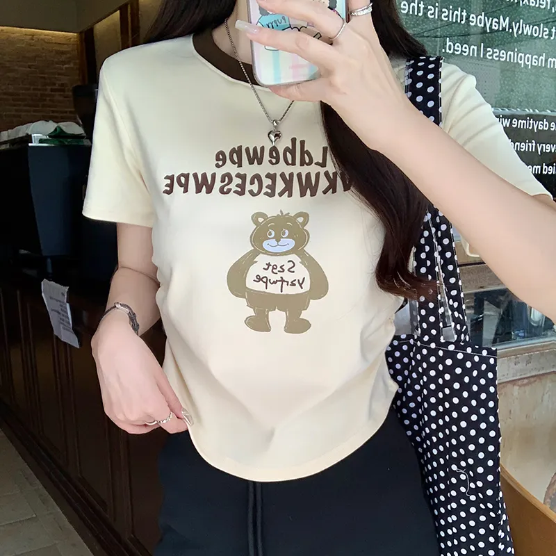 HTHK Set in Sleeve T Shirt Women's-3