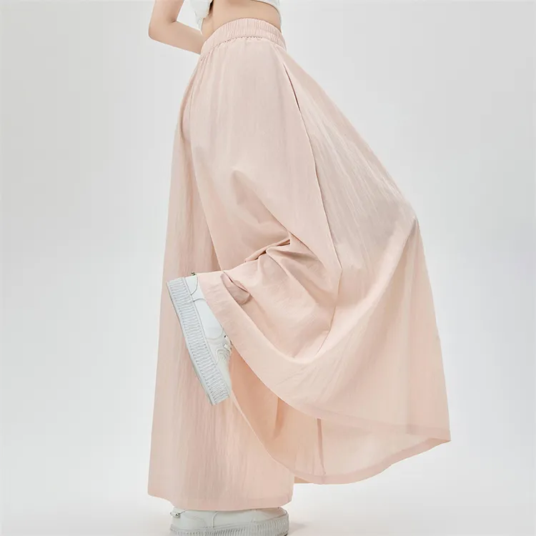HTHK Casual Pants Women's Black/Pink/Khaki/Apricot-11