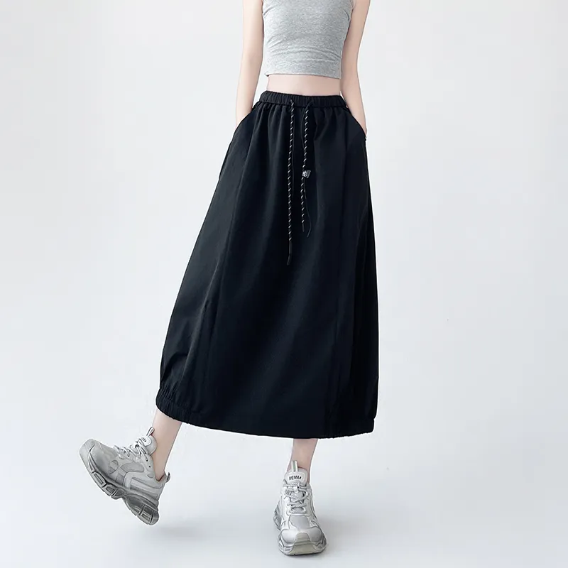 HTHK Casual Long Skirts Women's-3