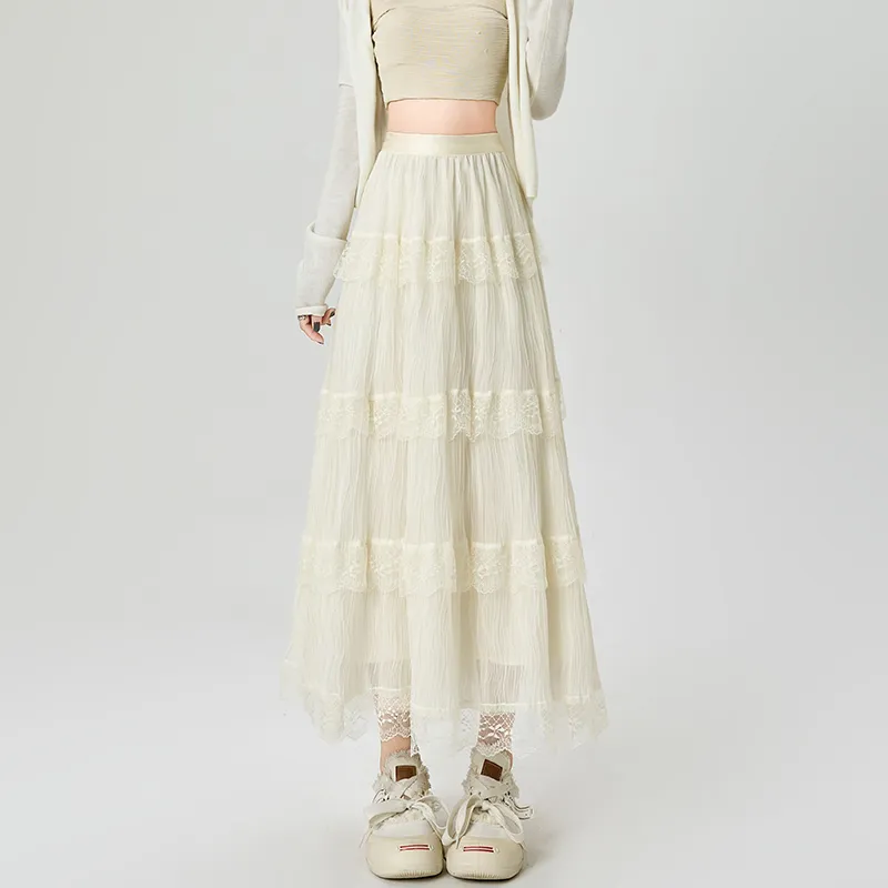 HTHK Casual Long Skirts Women's-17