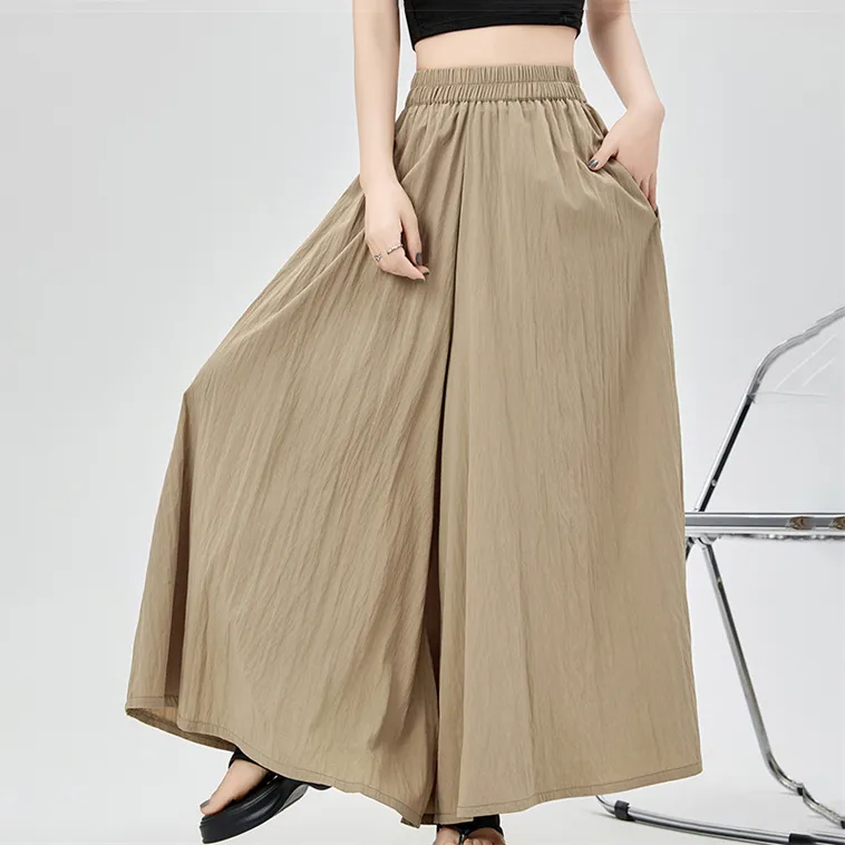 HTHK Casual Pants Women's Black/Pink/Khaki/Apricot-16
