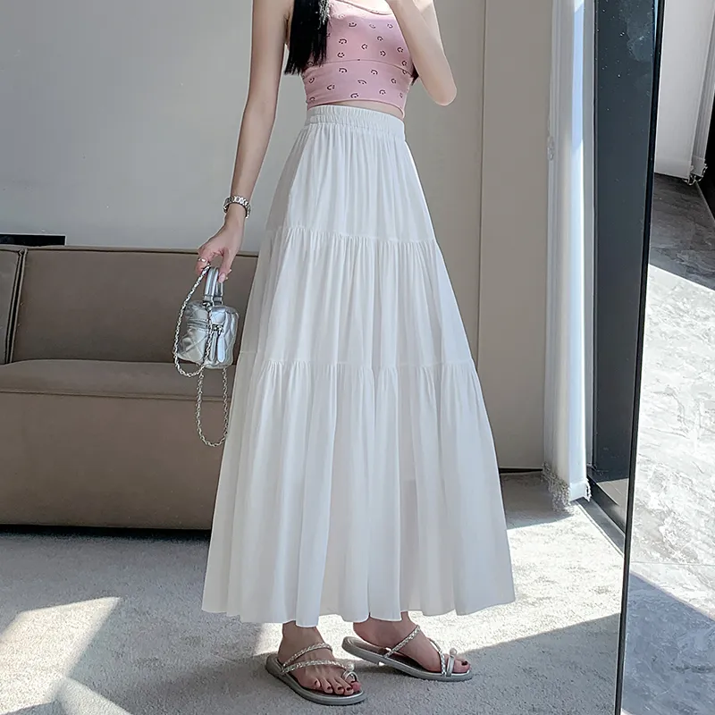 HTHK Casual Long Skirts Women's-16