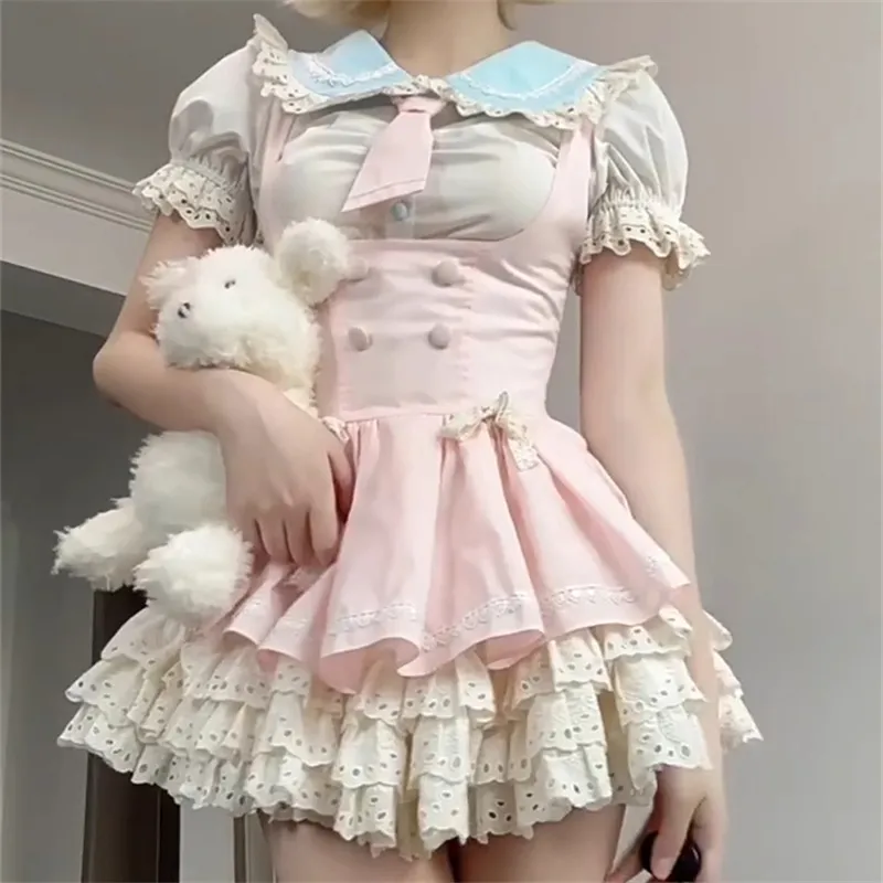 HTHK Lolita Dresses Women's Apricot-3