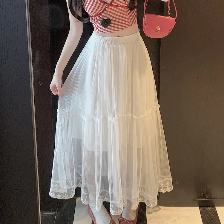HTHK Casual Long Skirts Women's-7