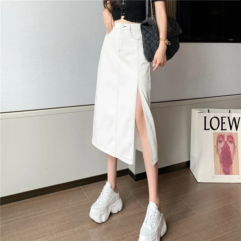 HTHK Casual Long Skirts Women's-6