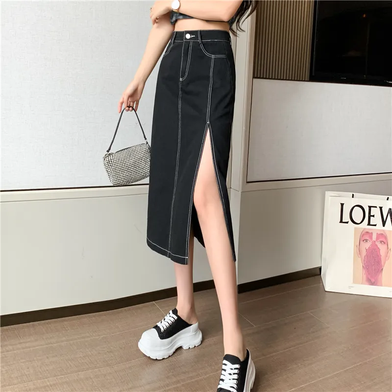 HTHK Casual Long Skirts Women's-2