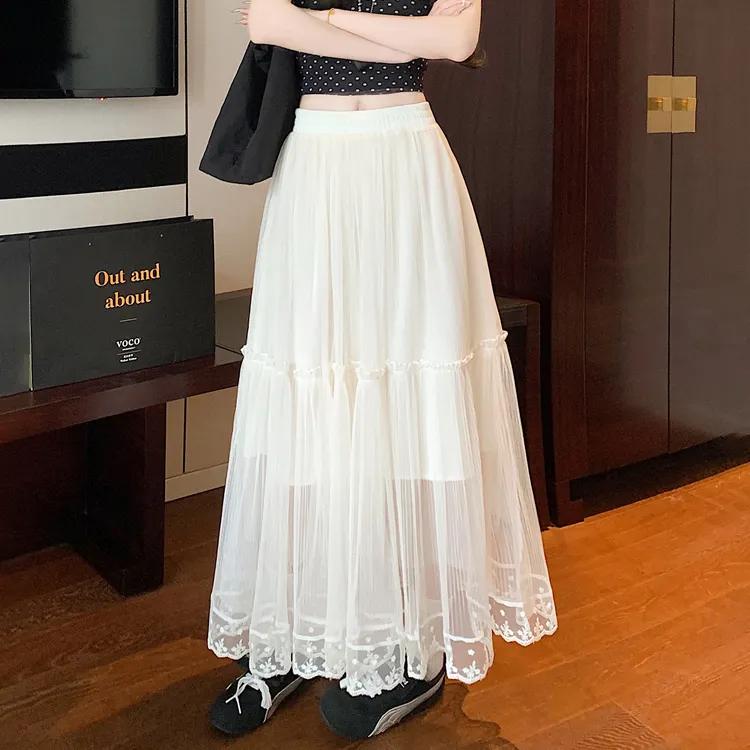 HTHK Casual Long Skirts Women's-11