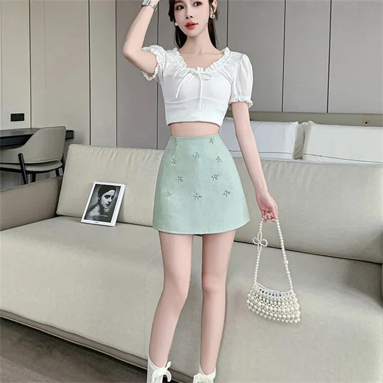 HTHK Casual Short Skirts Women's-18