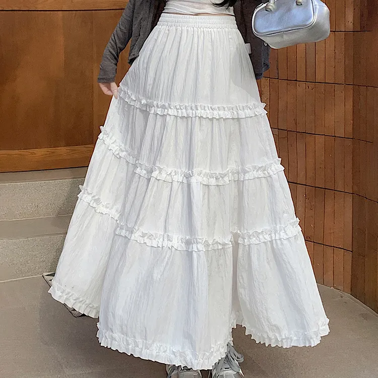 HTHK Casual Long Skirts Women's-10