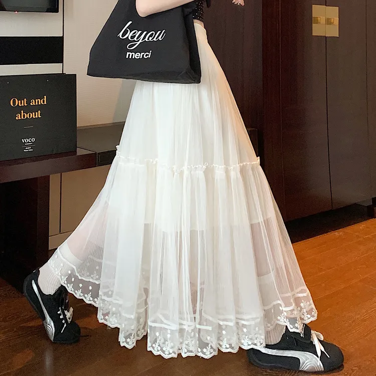 HTHK Casual Long Skirts Women's-12