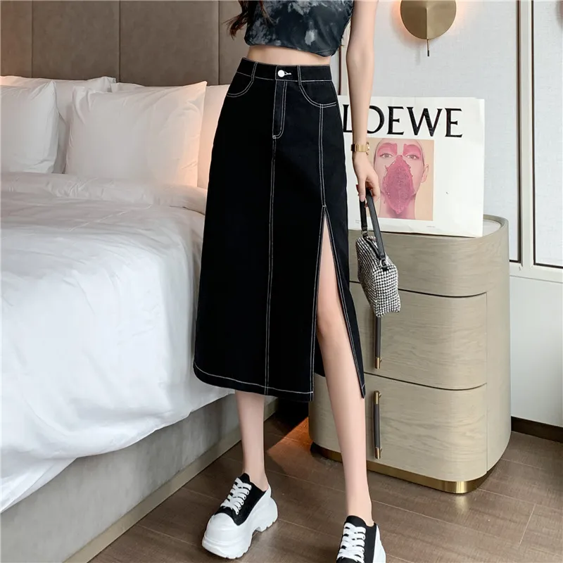 HTHK Casual Long Skirts Women's-3