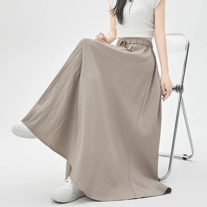 HTHK Casual Long Skirts Women's-16