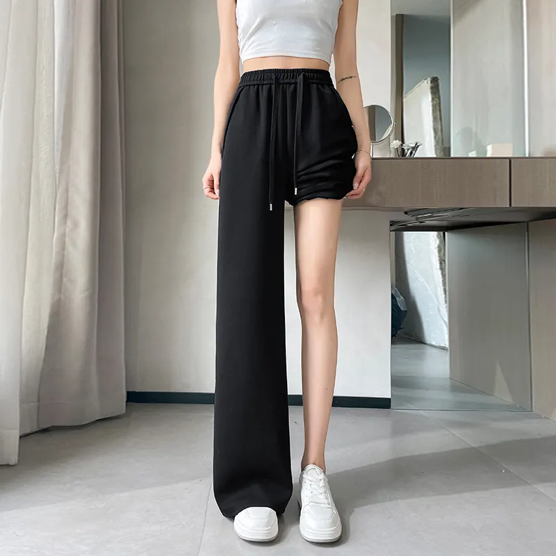 HTHK Casual Pants Women's Gray/Black/White-9