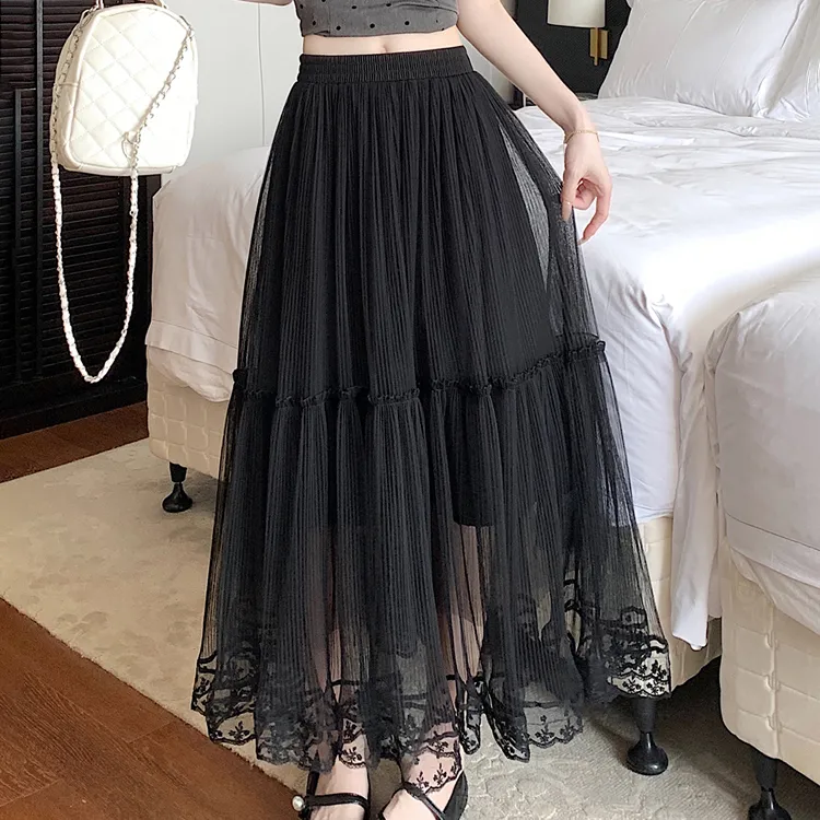 HTHK Casual Long Skirts Women's-2