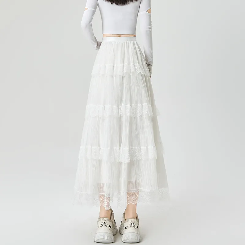 HTHK Casual Long Skirts Women's-4