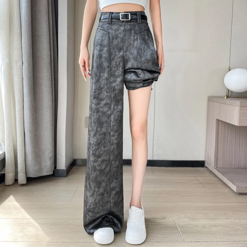 HTHK Casual Pants Women's Apricot/Black-24