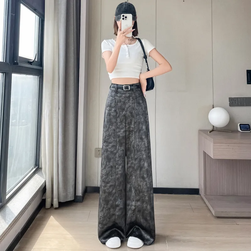 HTHK Casual Pants Women's Apricot/Black-28