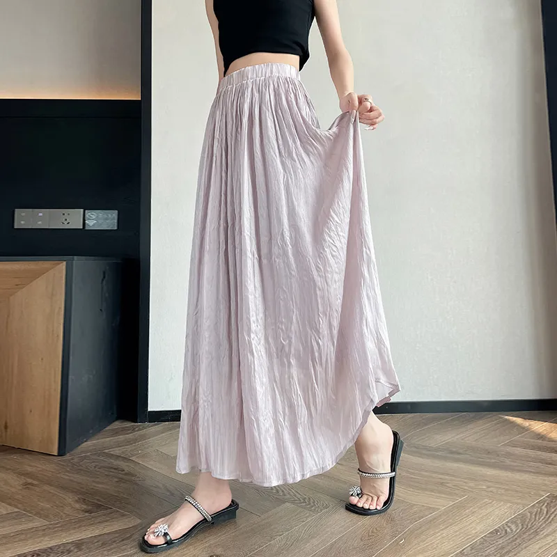 HTHK Casual Pants Women's White/Purple/Black/Pink/Pink Purple-34