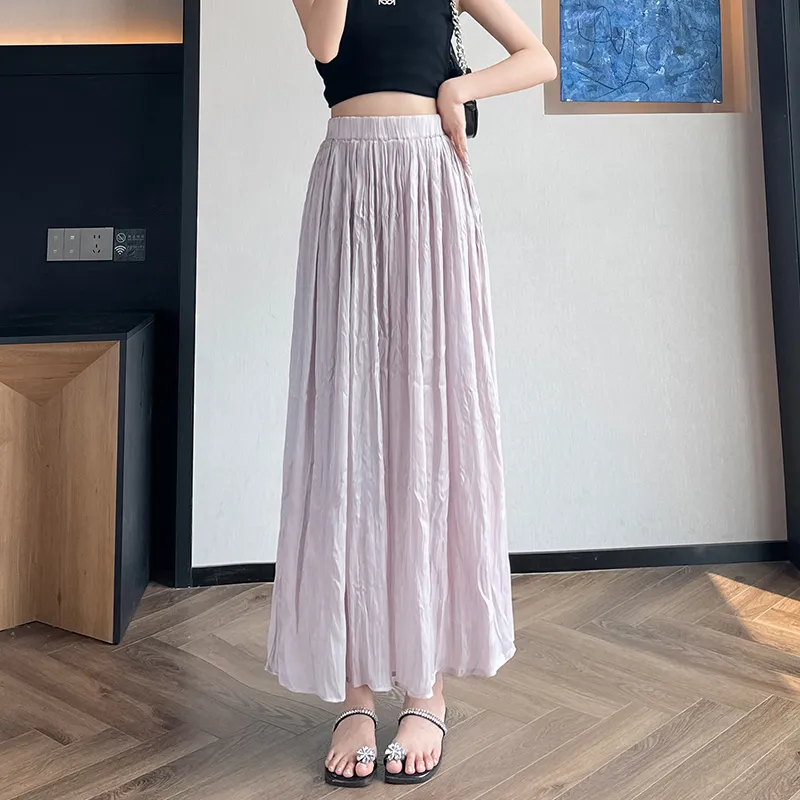 HTHK Casual Pants Women's White/Purple/Black/Pink/Pink Purple-9