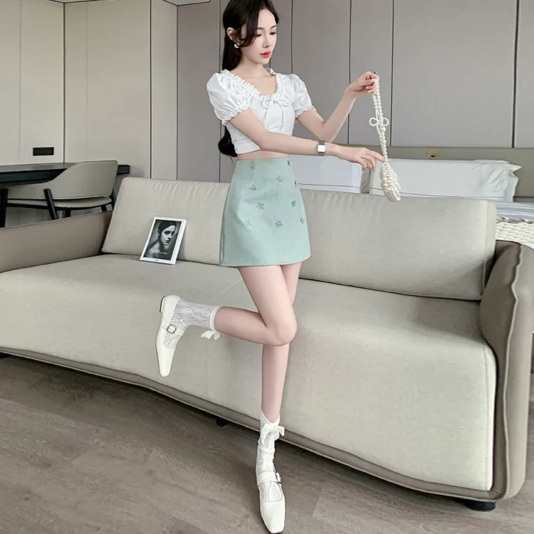 HTHK Casual Short Skirts Women's-20