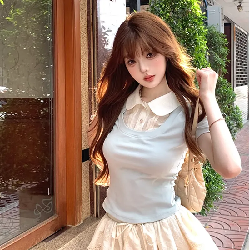 HTHK Two Piece Skirt Sets Women's-2
