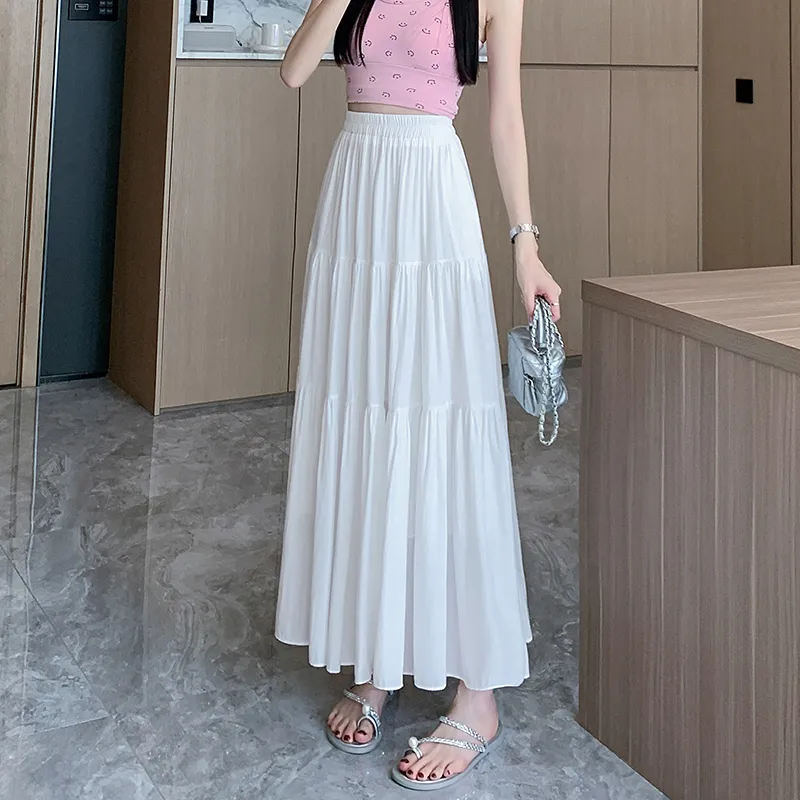 HTHK Casual Long Skirts Women's-13