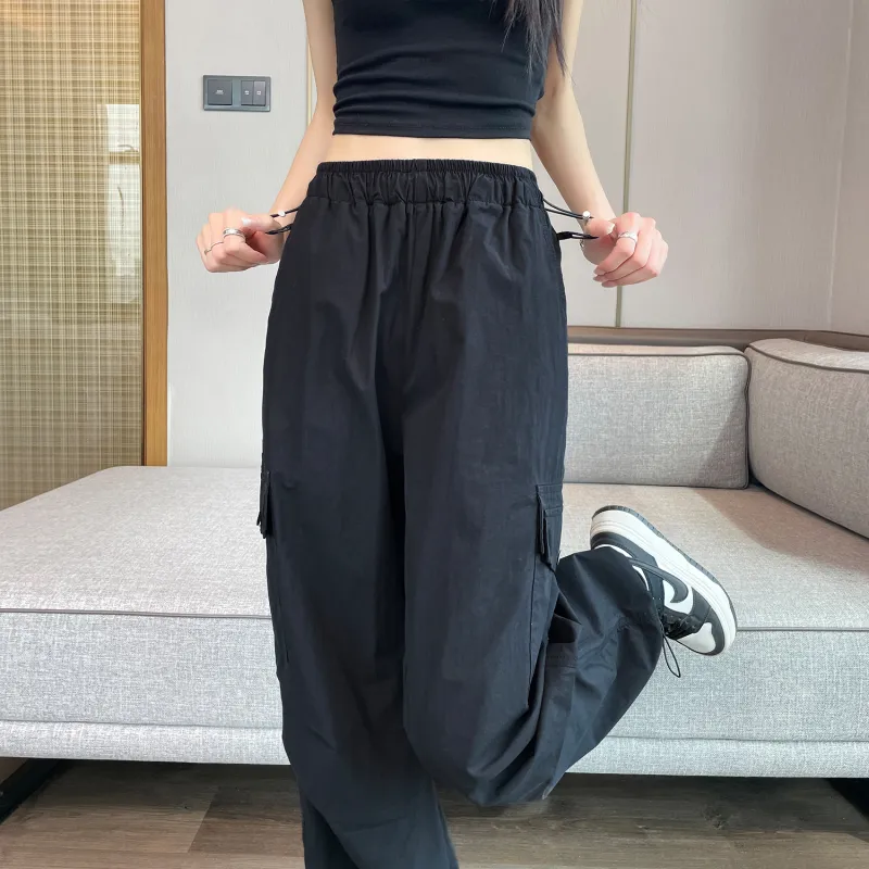 HTHK Casual Pants Women's White/Black/Pink/Khaki-10