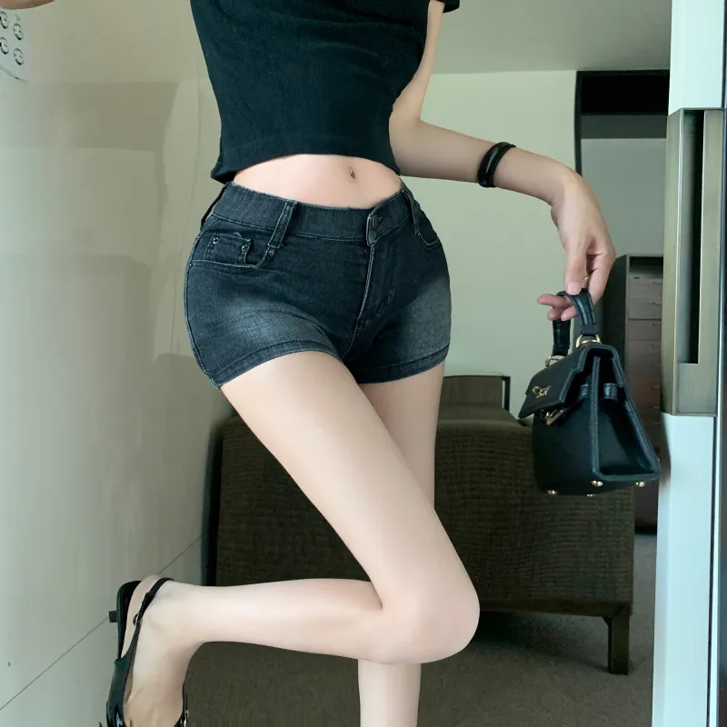 HTHK Denim Shorts Women's-11