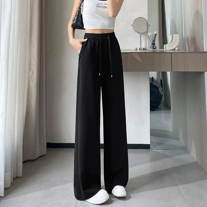 HTHK Casual Pants Women's Gray/Black/White-23