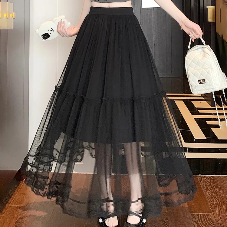 HTHK Casual Long Skirts Women's-1