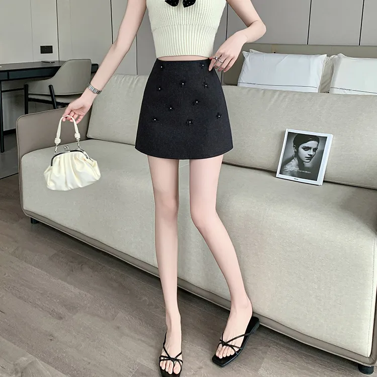 HTHK Casual Short Skirts Women's-5