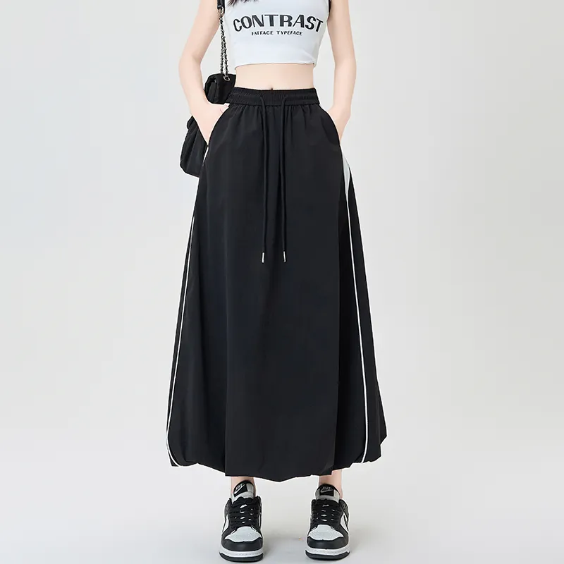 HTHK Casual Long Skirts Women's-2