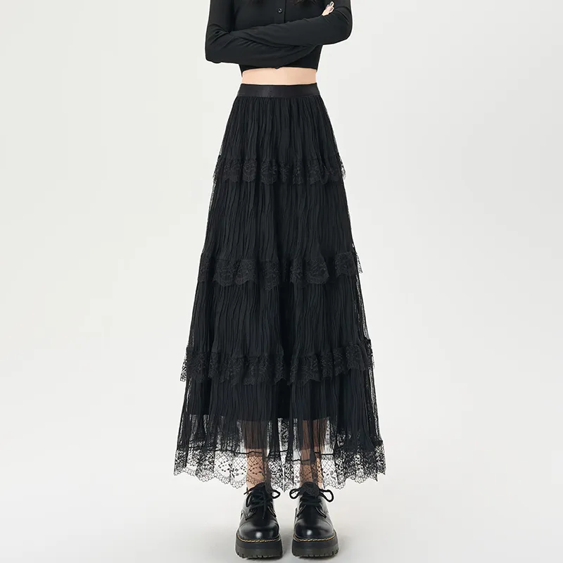 HTHK Casual Long Skirts Women's-10