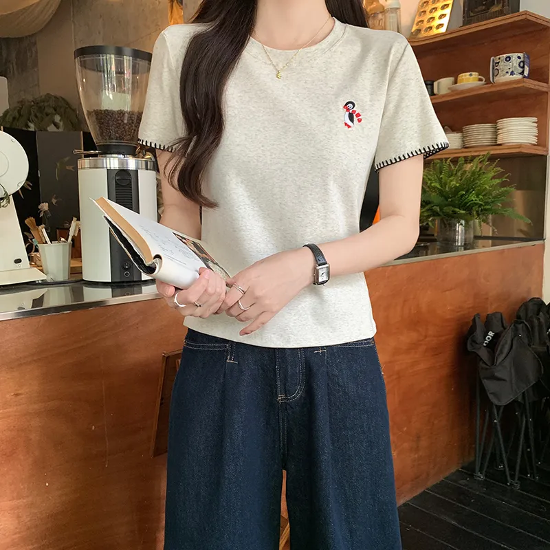 HTHK Regular Casual T Shirt Women's-4