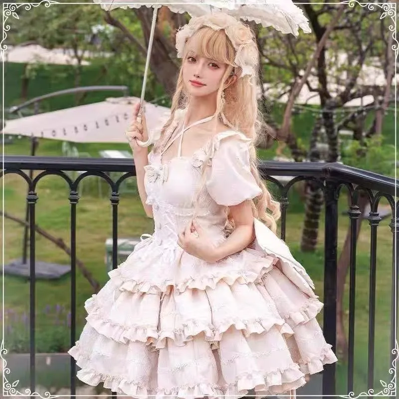 HTHK Lolita Dresses Women's-4