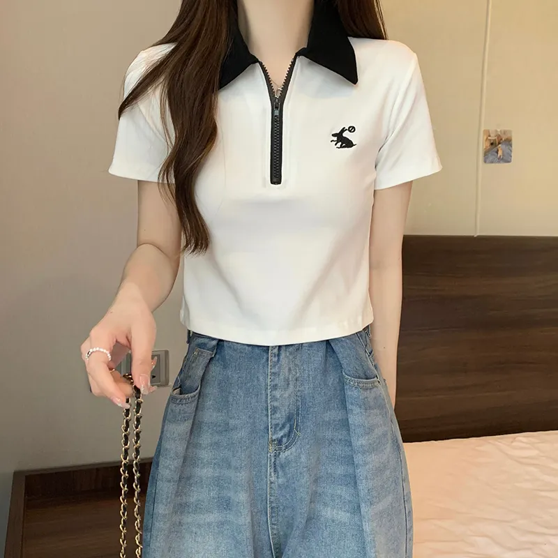 HTHK T Shirts Women's White-5