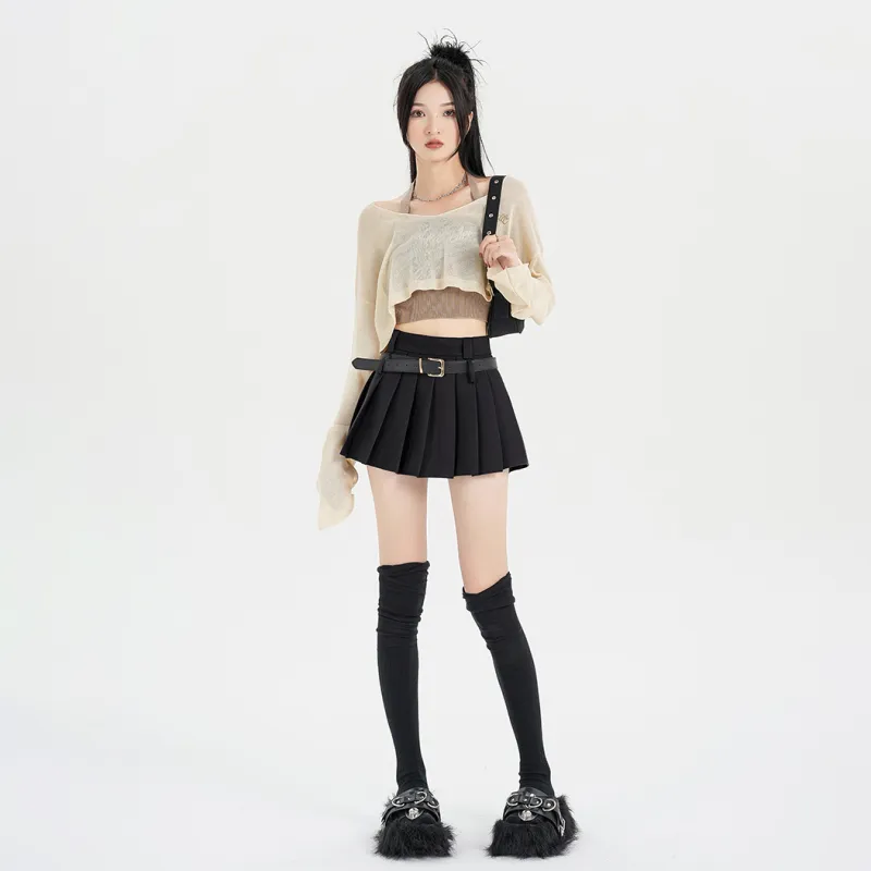HTHK Casual Short Skirts Women's-17