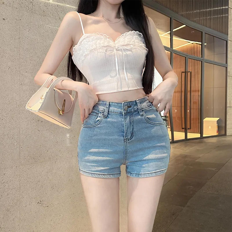 HTHK Denim Shorts Women's-3