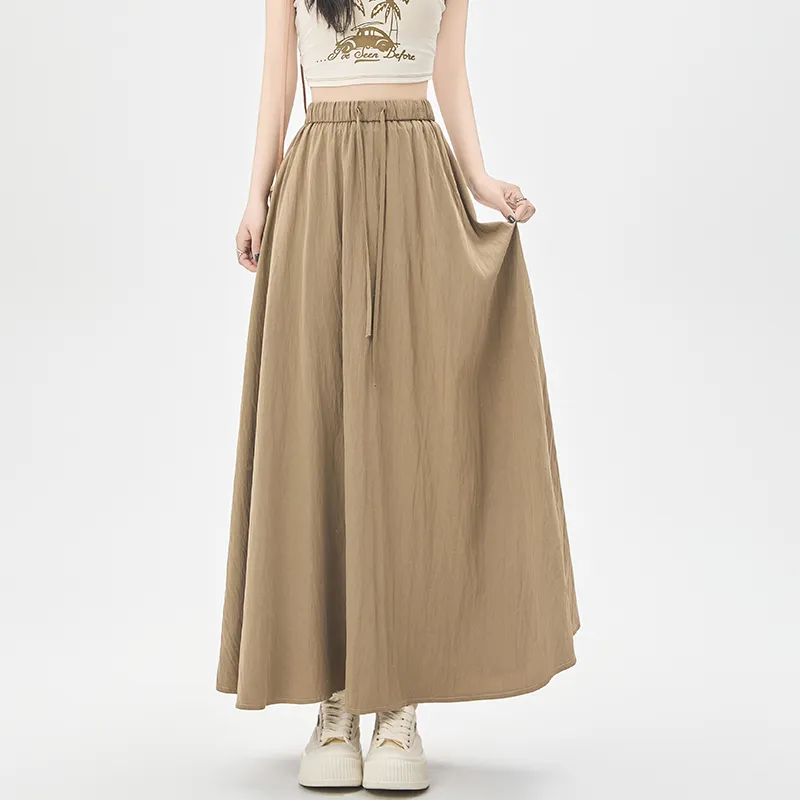HTHK Casual Long Skirts Women's-1