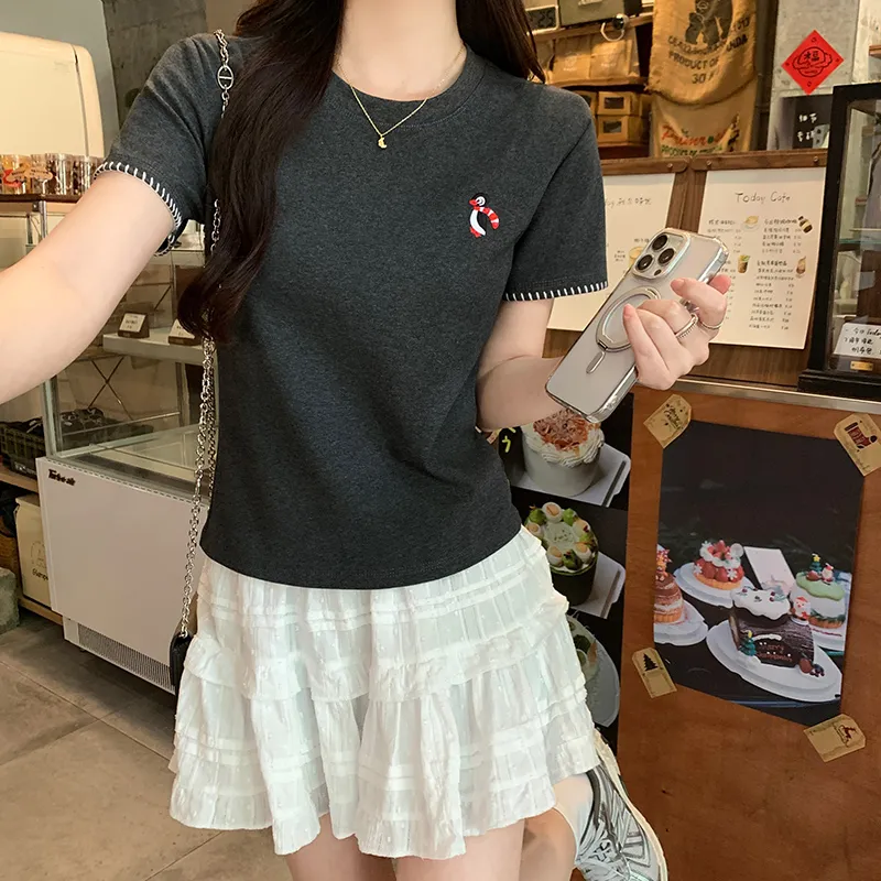 HTHK Regular Casual T Shirt Women's-12