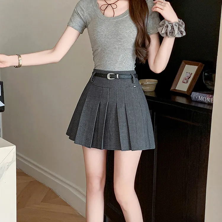 HTHK Casual Short Skirts Women's-8