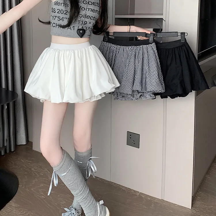 HTHK Casual Short Skirts Women's-9