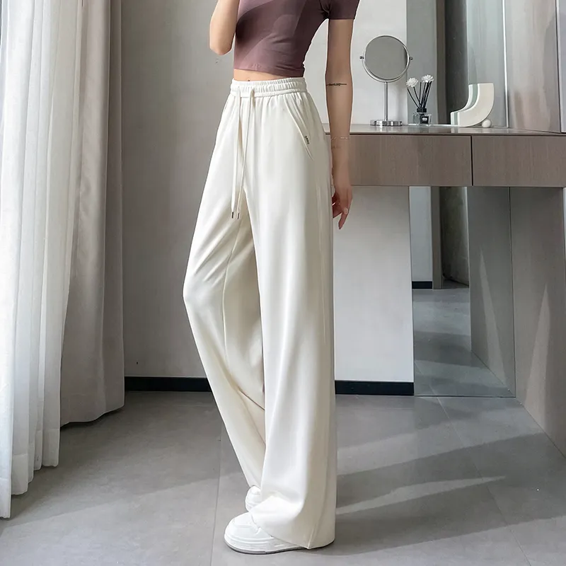 HTHK Casual Pants Women's Gray/Black/White-12