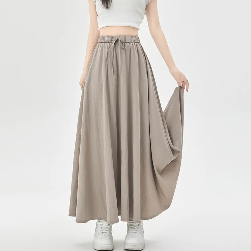 HTHK Casual Long Skirts Women's-15