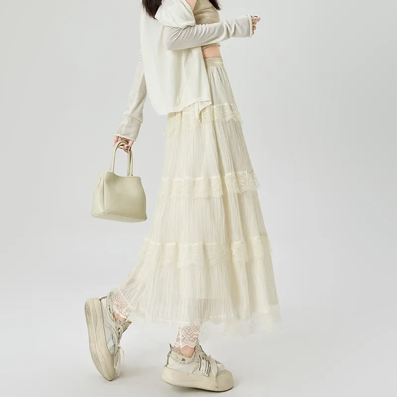 HTHK Casual Long Skirts Women's-16