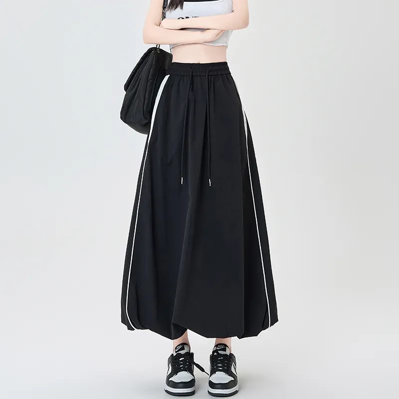HTHK Casual Long Skirts Women's-1