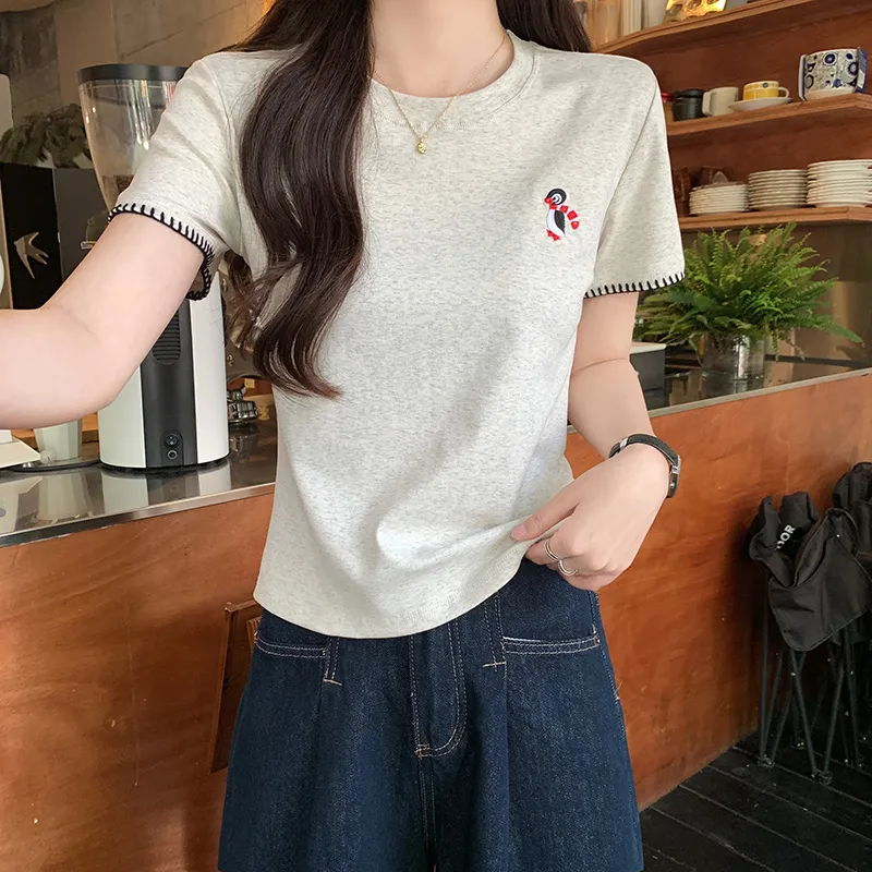 HTHK Regular Casual T Shirt Women's-2