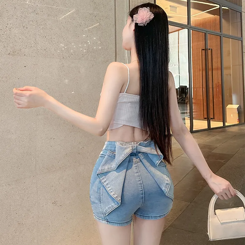 HTHK Denim Shorts Women's-4